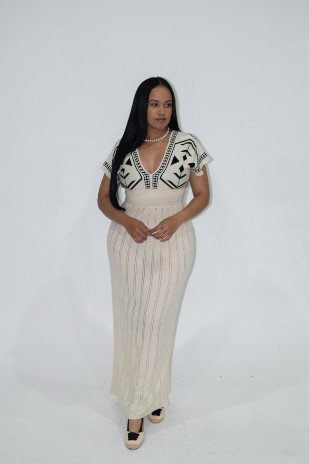 image Tribal Grace Knitwear Dress