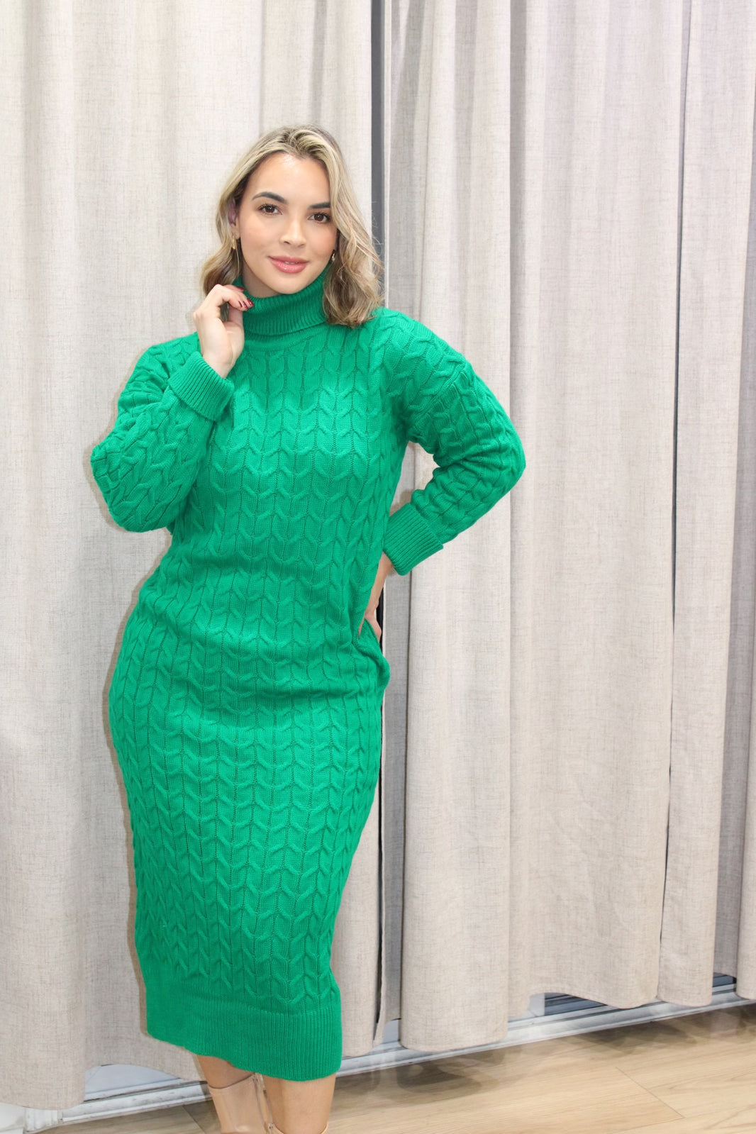 Verde Vibe Dress