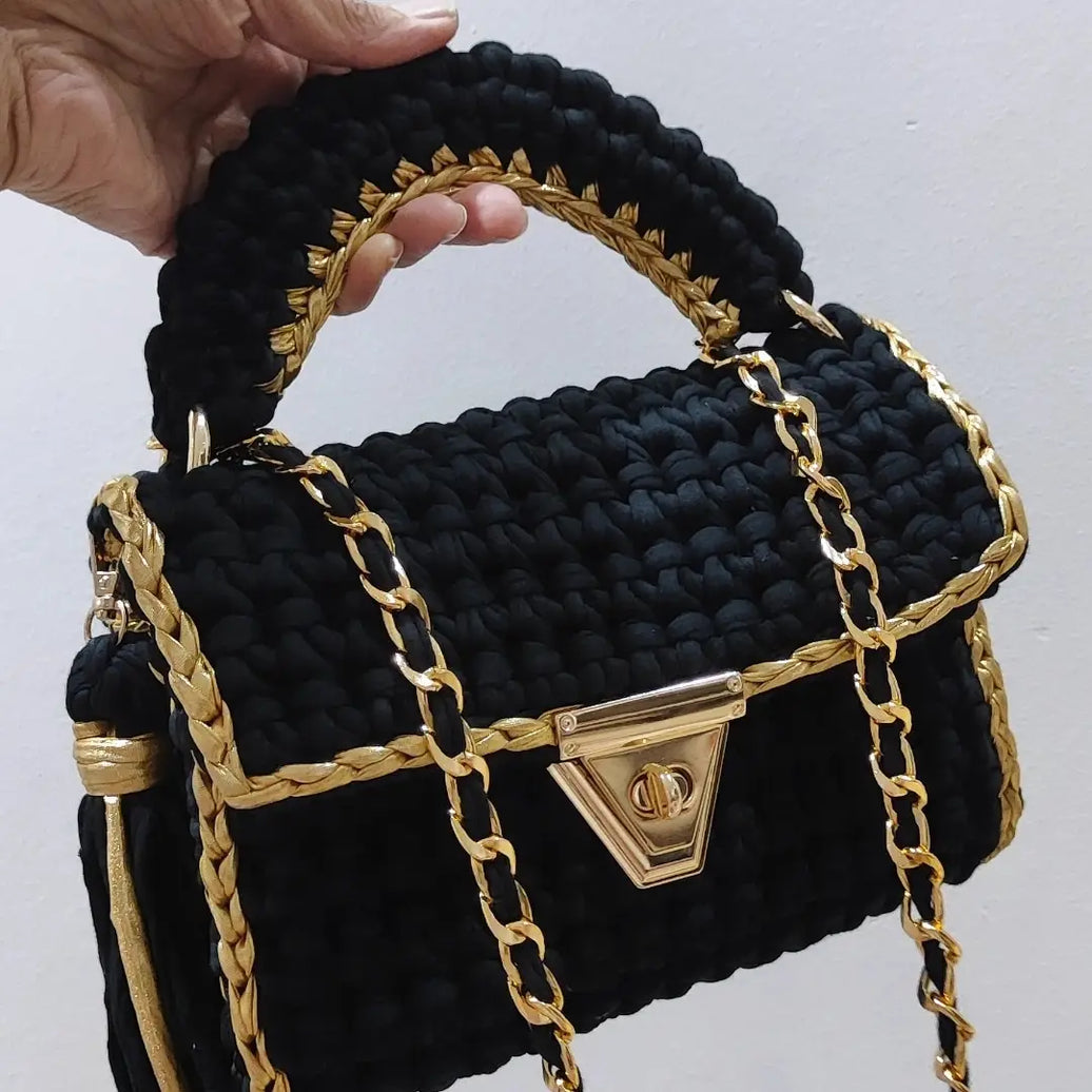 Midnight Majestic Handmade Bag